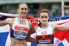Womens 1500 metres, British Championships, Birmingham. Photo: David T. Hewitson/Sports for All Pics